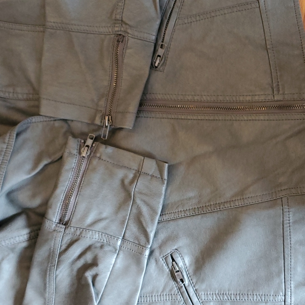 Faux Leather Jacket - Picture 2 of 4